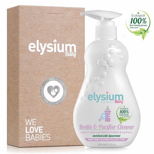 Elysium Baby Premium Natural Baby Bottle Liquid Dish Soap