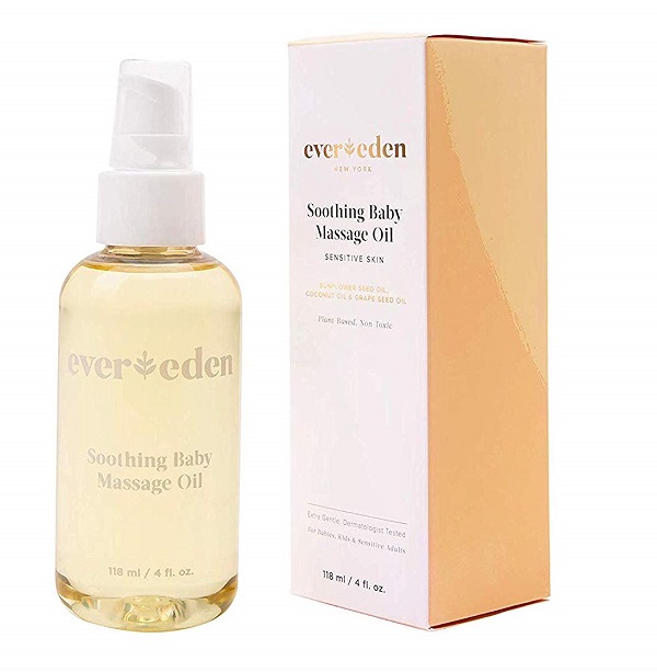 Evereden Baby Soothing Organic Baby Oil