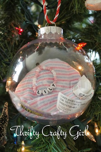 1. Baby's First Keepsake Christmas Ornament
